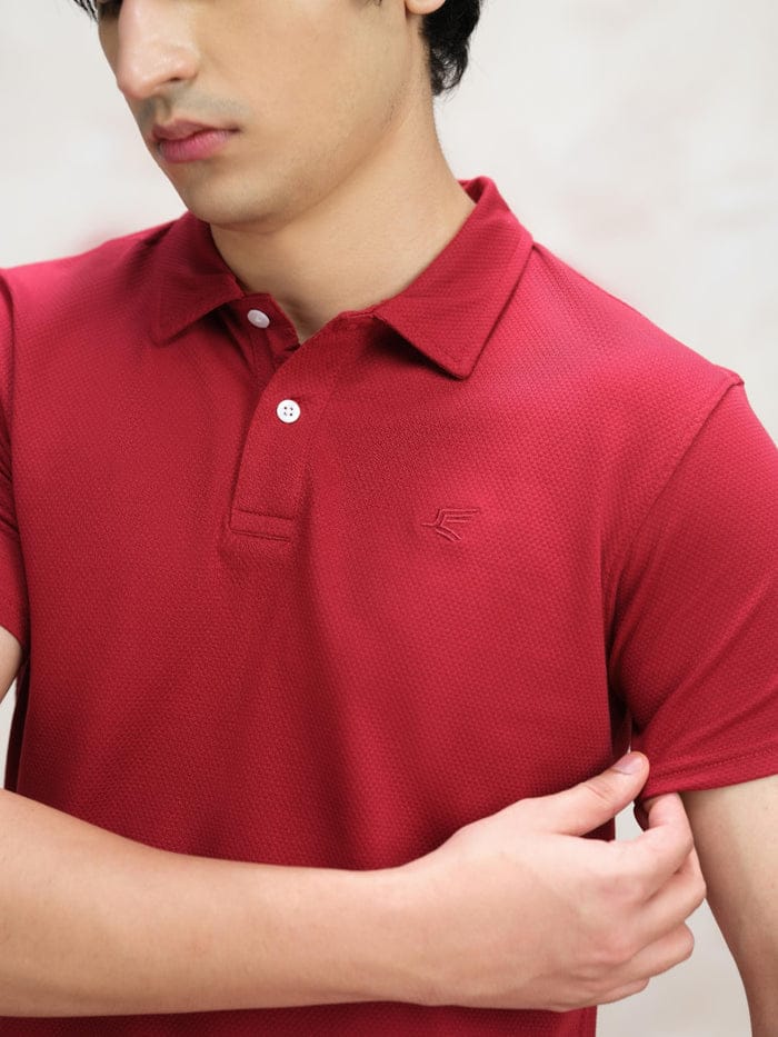 RED POPCORN POLO SHIRTS