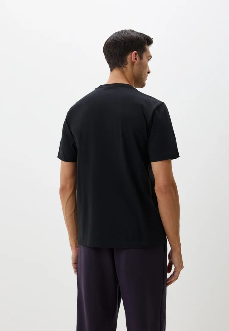 ADIDS BLACK MEN TEE_SHIRT CREW NECK