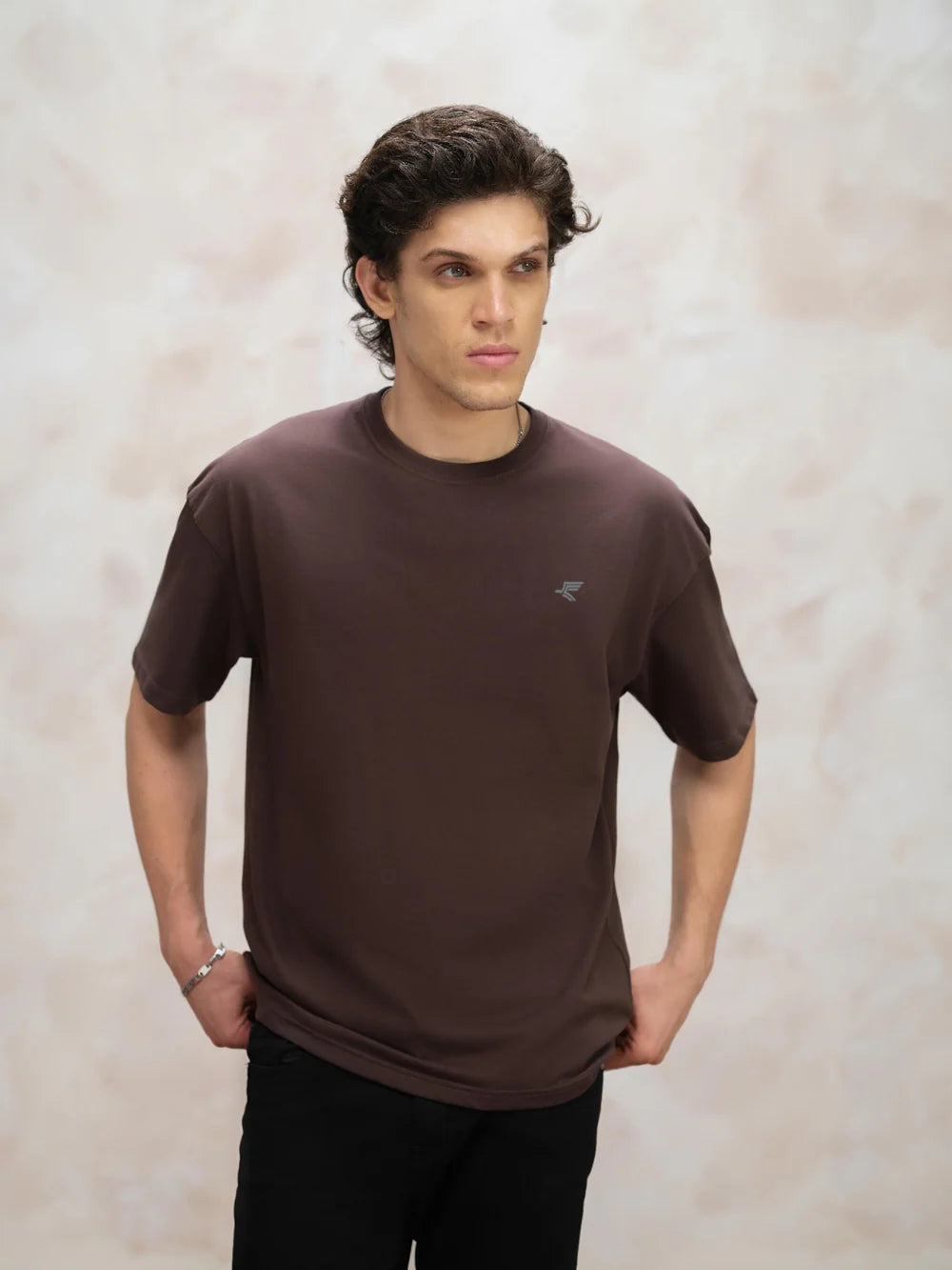 Sustain  Brown tee-shirt oversized